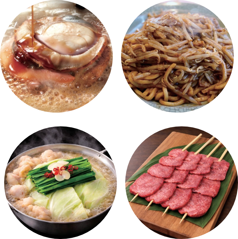 日本全国のご当地グルメが楽しめる!47都道府県【美味いものエリア】